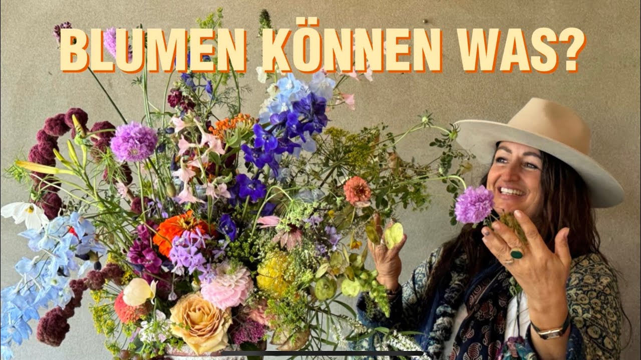#24 Blumenworkshop mit Anne van Midden & Petrina Blooms: Warum Blumen glücklich machen