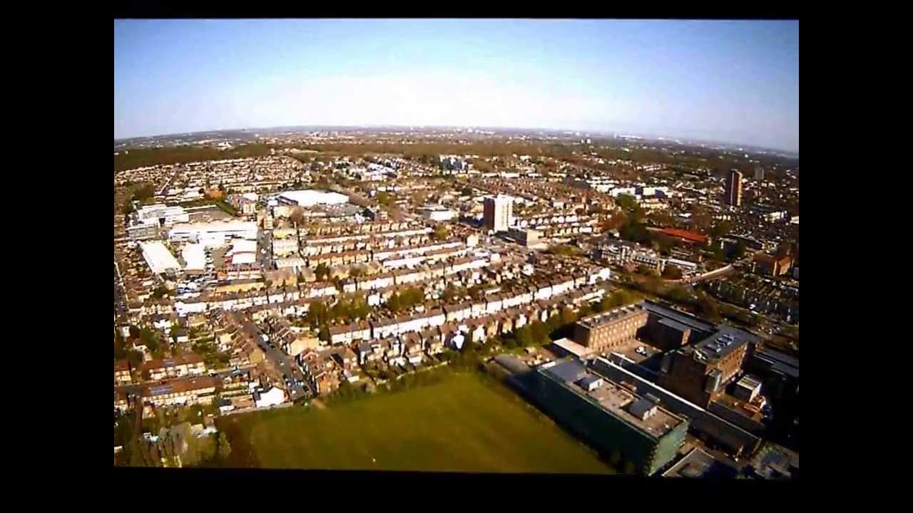 Walthamstow Town Hall from above