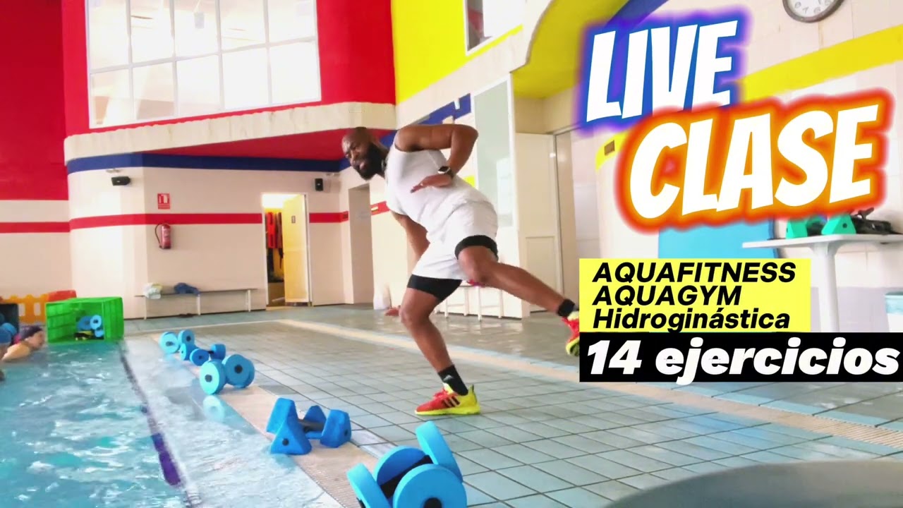 AQUAFITNESS, AQUAGYM E HIDROGINASTICA: 14 ejercicios