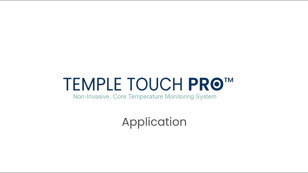 Temple Touch Pro® - Application