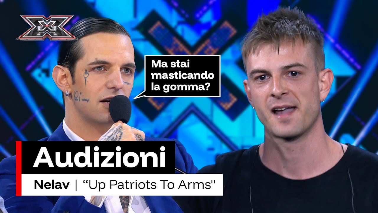 I Nelav cantano “Up Patriots to Arms” di Franco Battiato | X Factor 2025 Audizioni 3