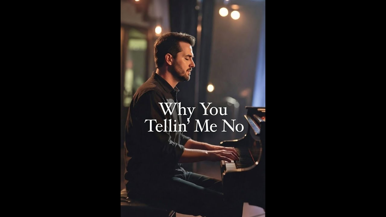 Why You Tellin' Me No - Original Christian Song (Piano Only + Powerful Male Vocals)