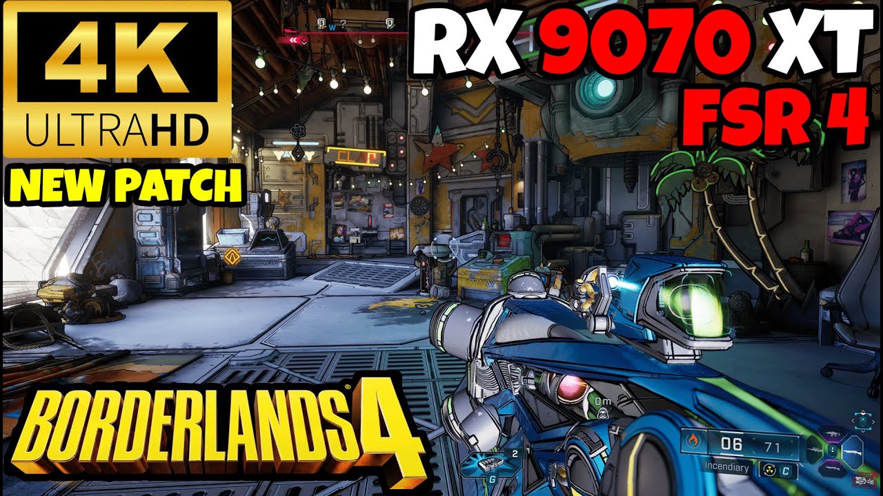 RX 9070 XT | Borderlands 4 | 4K | 1440P | Наконец-то игру сделали играбельной...