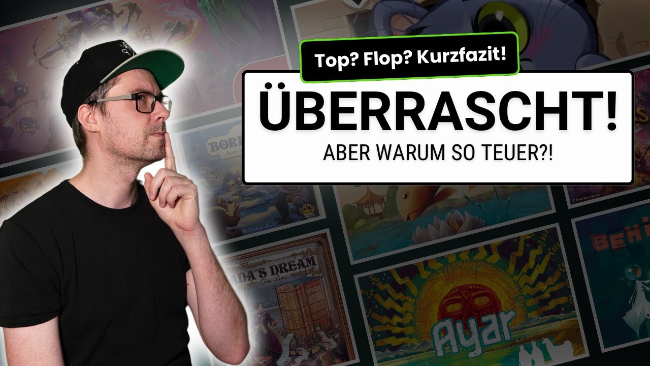 Gespielt! Starker Jahrgang schon jetzt! 🎲8 kleine und große Spiele im Kurzfazit
