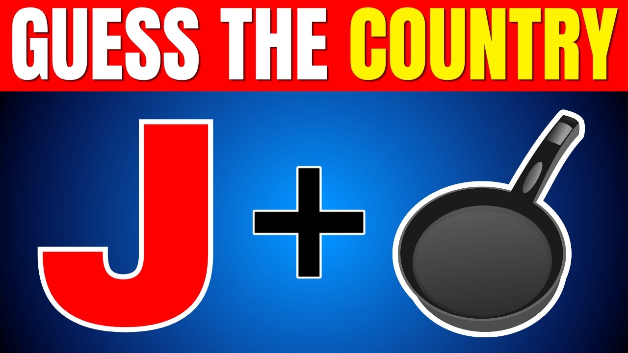 Guess the Country by Emoji 🌍 | 60 Fun Emoji Quiz Challenges for Kids!
