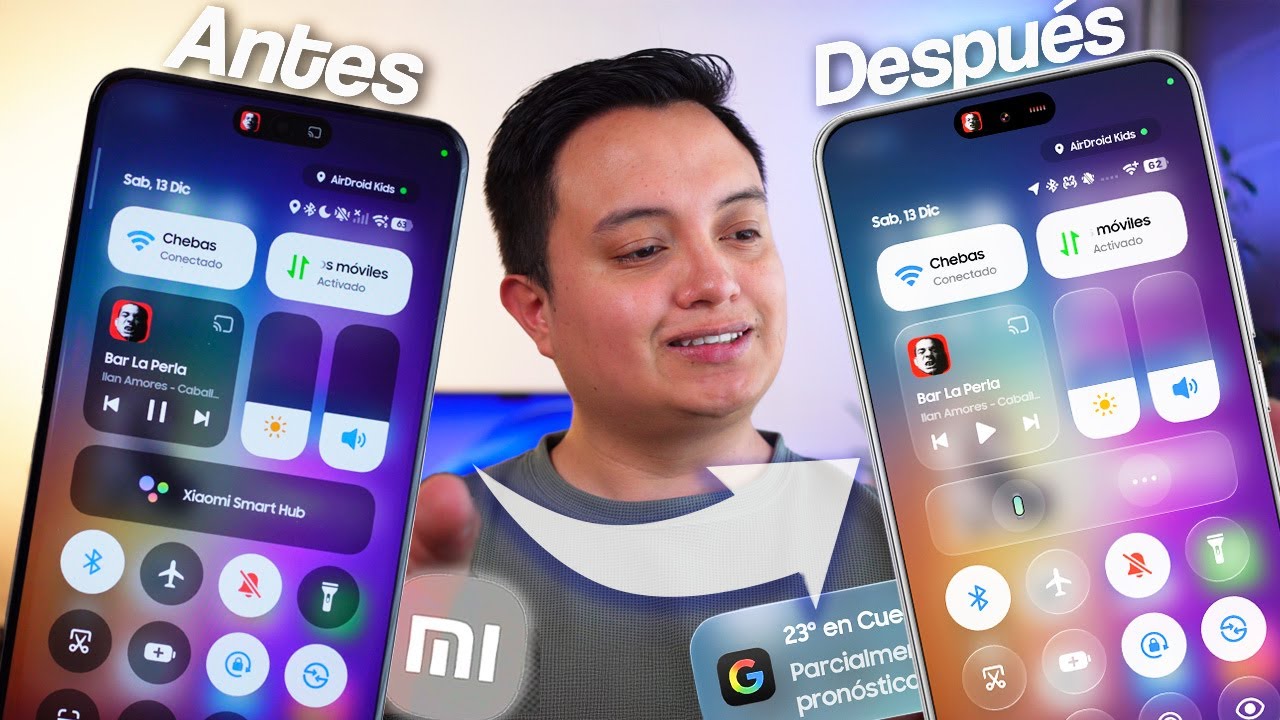 HyperOS 3: Activa YA el Efecto de Cristal en el Centro de Control de tu Xiaomi, Redmi o Poco