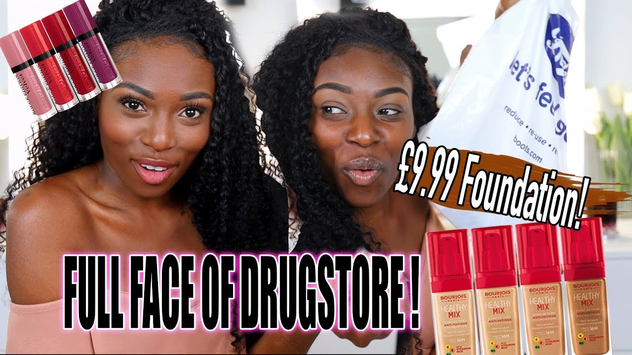 £9.99 FOUNDATION! MY FIRST IMPRESSIONS OF A DRUGSTORE MAKEUP BRAND IVE NEVER USED BEFORE