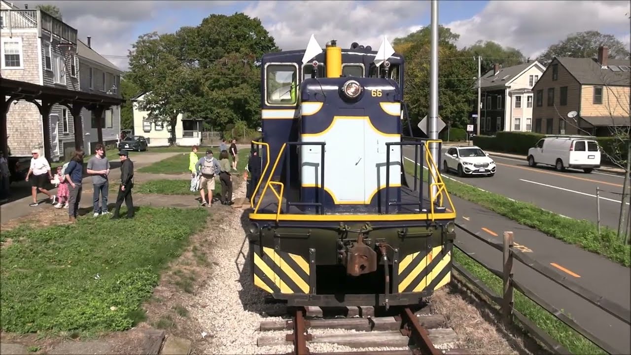 First run of Old Colony & Newport Railway's 