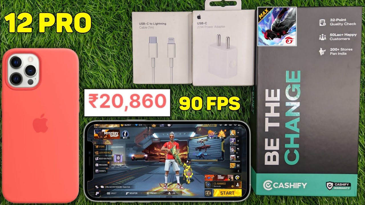 refurbished iphone 12 pro gaming test / iphone 12 pro unboxing gaming test / iphone 12 pro cashify