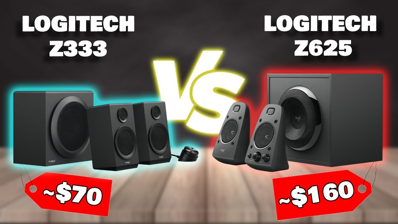 Logitech Z333 vs Logitech Z625 Sound Test