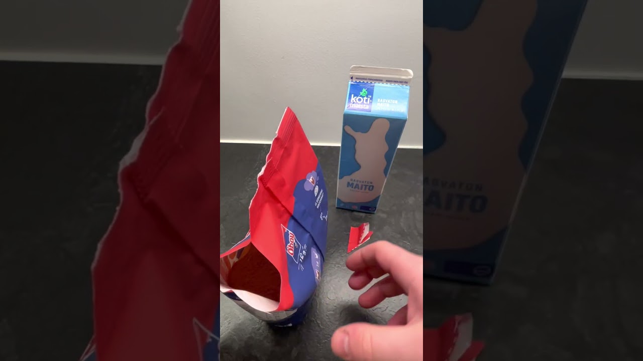 My test on O'boy Chocolate Milk #oddlysatisfying #asmr