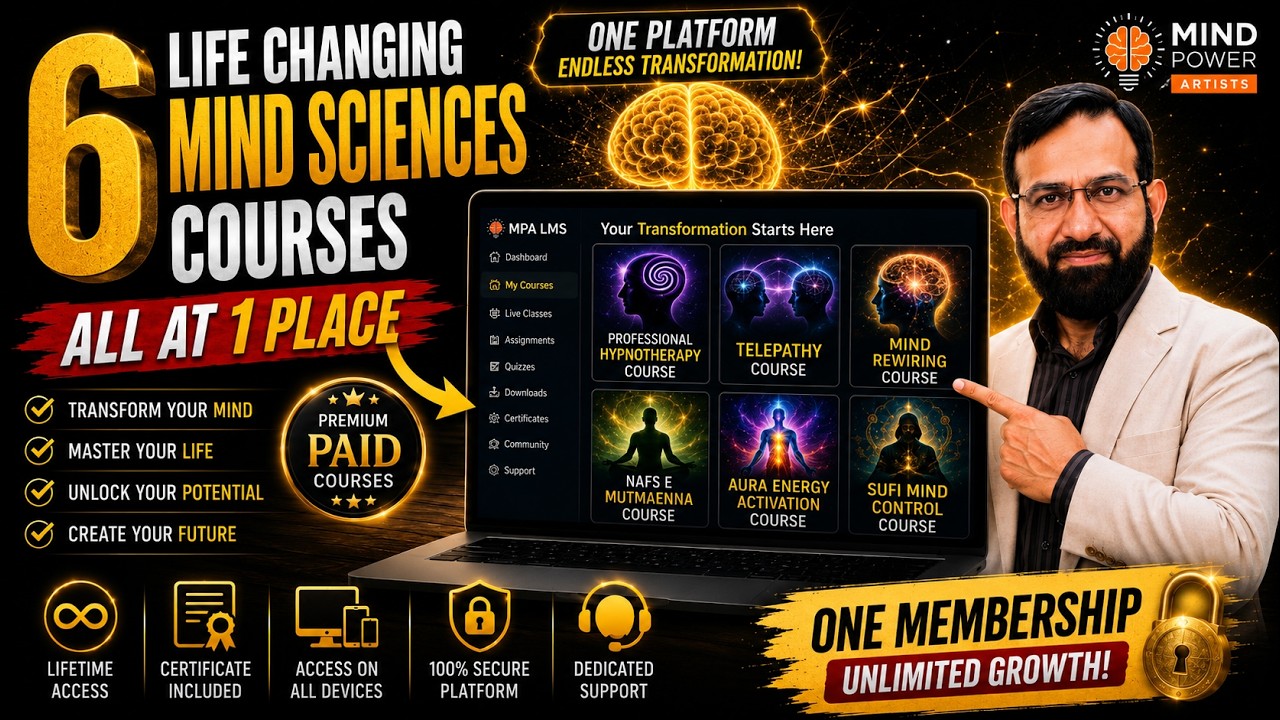 6 Mind Sciences Courses in ONE Membership | 6 Months Access + Certificates | LMS User Guide video