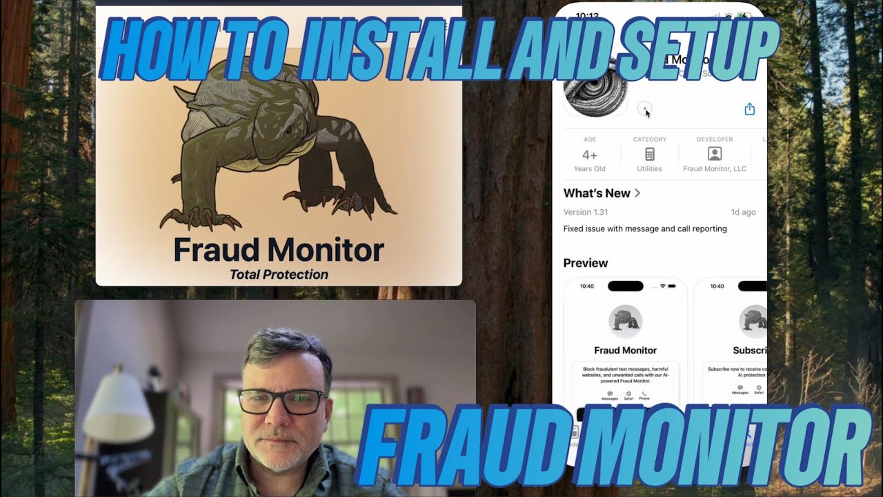 How to install and setup Fraud Monitor for iPhone and iPad