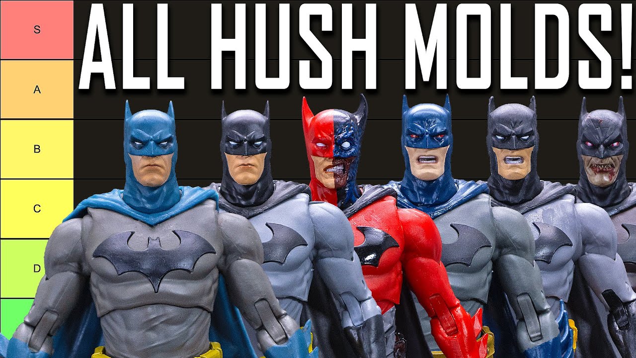 Ranking ALL McFarlane Hush Batman Figures (2023)