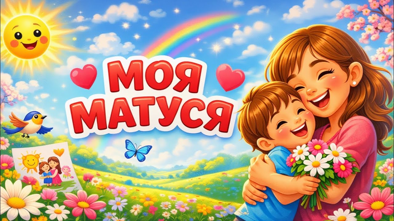 Матусю рідна, тебе я люблю 🌸 | Зворушлива дитяча пісня про маму