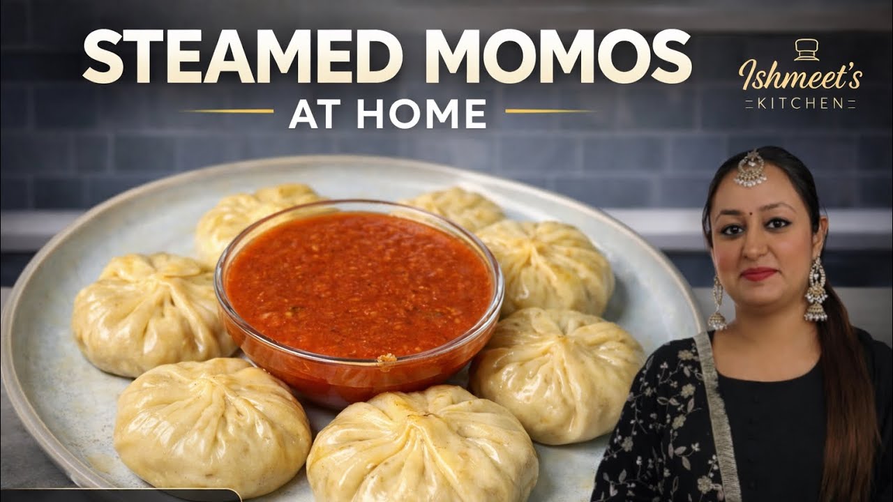 Perfect Steamed Momos Recipe | Soft & Juicy Veg Momos at Home