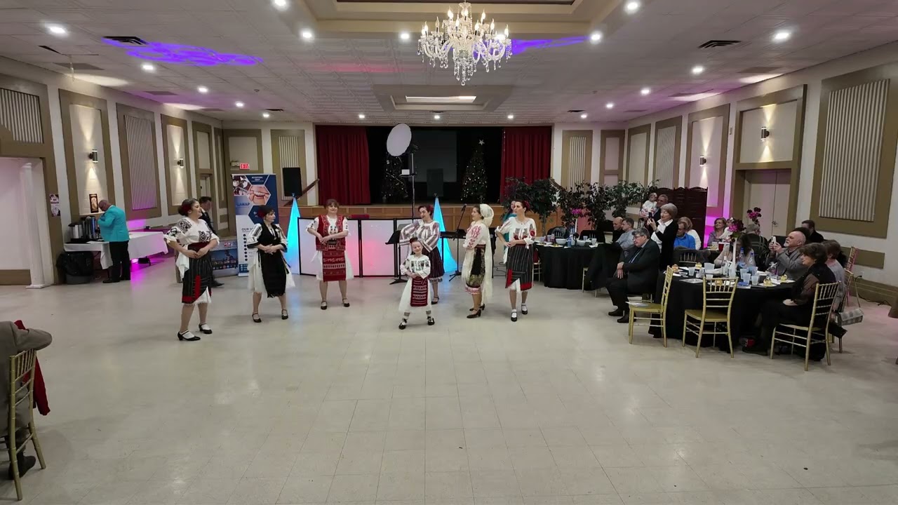 Ansamblul ROMANCUTA din Kitchener la Revelionul Pensionarilor 10 ianuarie 2026