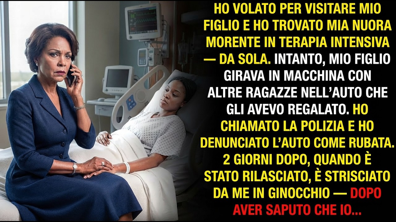 Mio figlio usciva con ragazze mentre sua moglie stava morendo — la mia risposta lo ha distrutto.