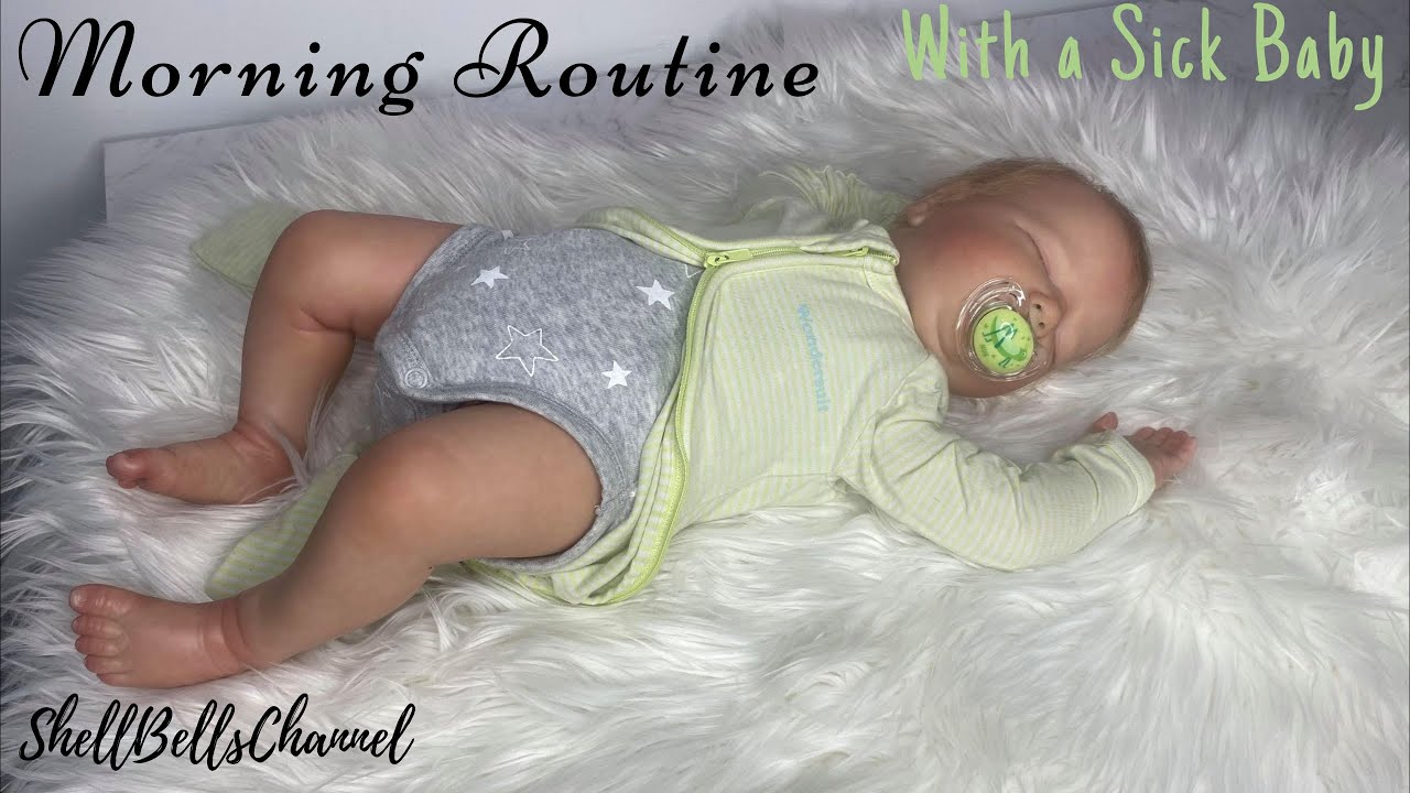 Morning Routine with Sick Baby Onyx