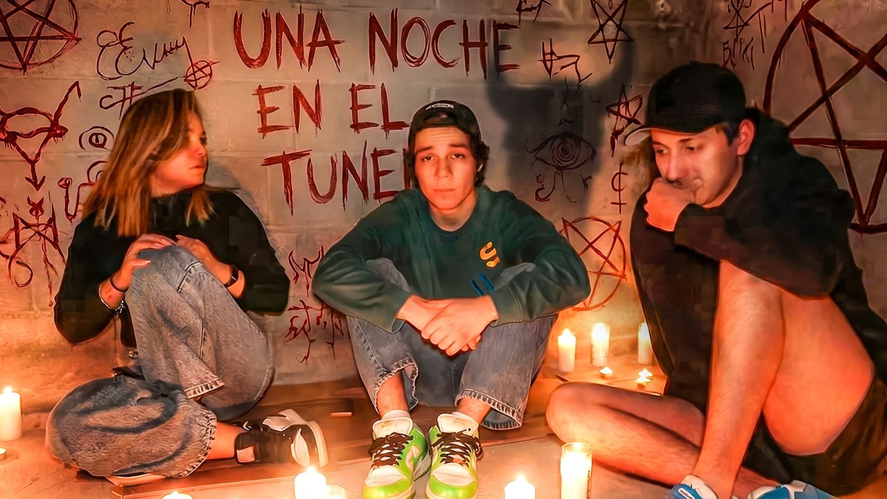 PASAMOS UNA NOCHE EN EL TÚNEL Y NOS SUCEDIÓ LO PEOR!! - Yair17