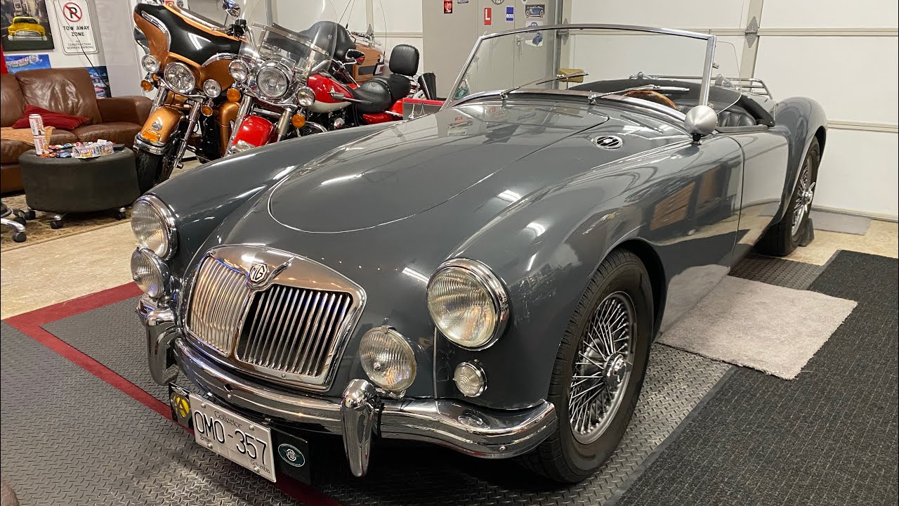 MGA 1959 года с двигателем и трансмиссией Mazda Miata.