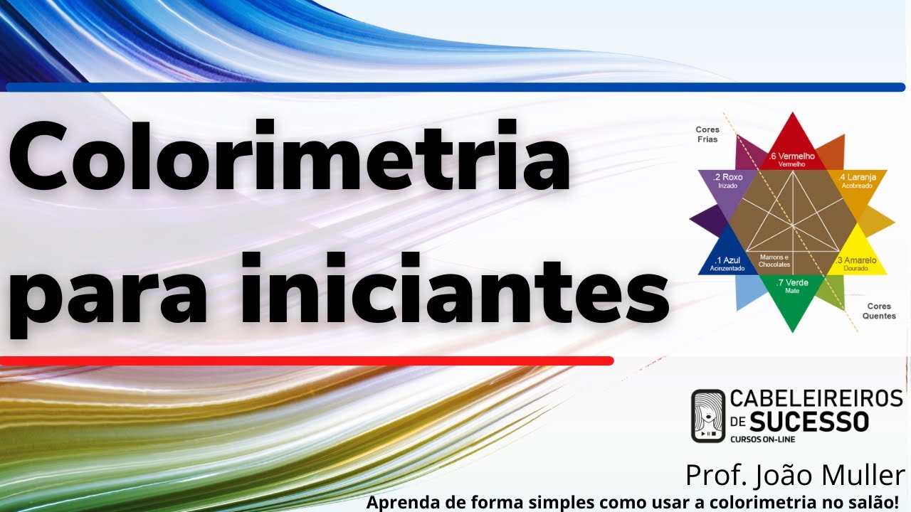 O que é colorimetria capilar - Aula 1 -  Colorimetria capilar para iniciantes - Live #31