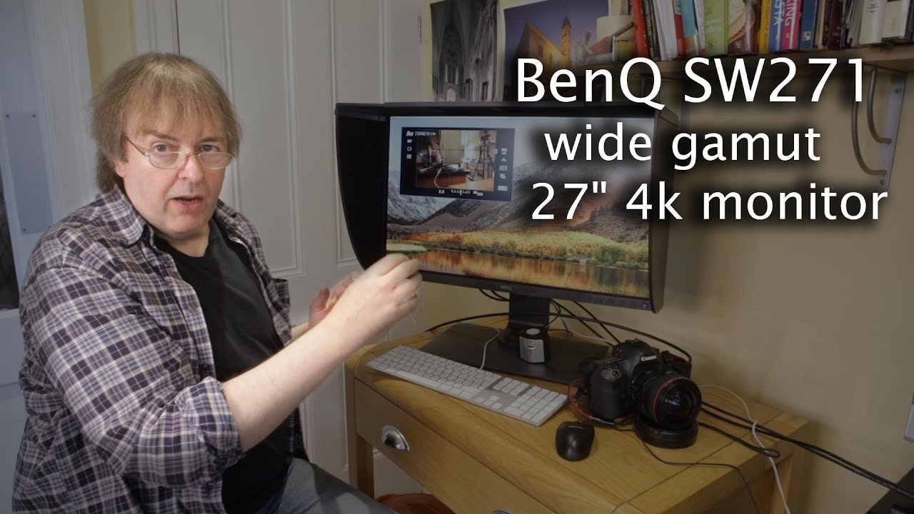 Обзор монитора BenQ Sw271. 27-дюймовый 4K-дисплей с широким цветовым охватом, аппаратной калибров...