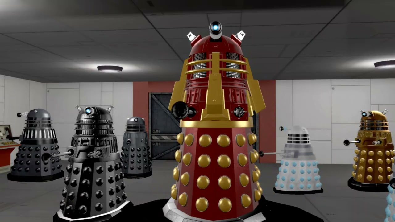 SFM Doctor Who The Magician's Apprentice Clara are brought before The Daleks Recreation