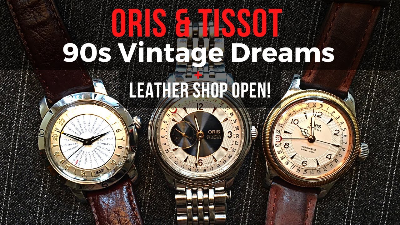 Tissot Navigator World Time And Oris Pointer Date! Plus: Caseback Watches Leather Store Open!