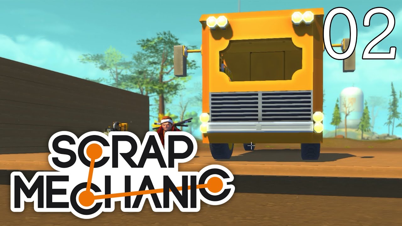 Scrap Mechanic [#2] Próba stworzenia dźwigu