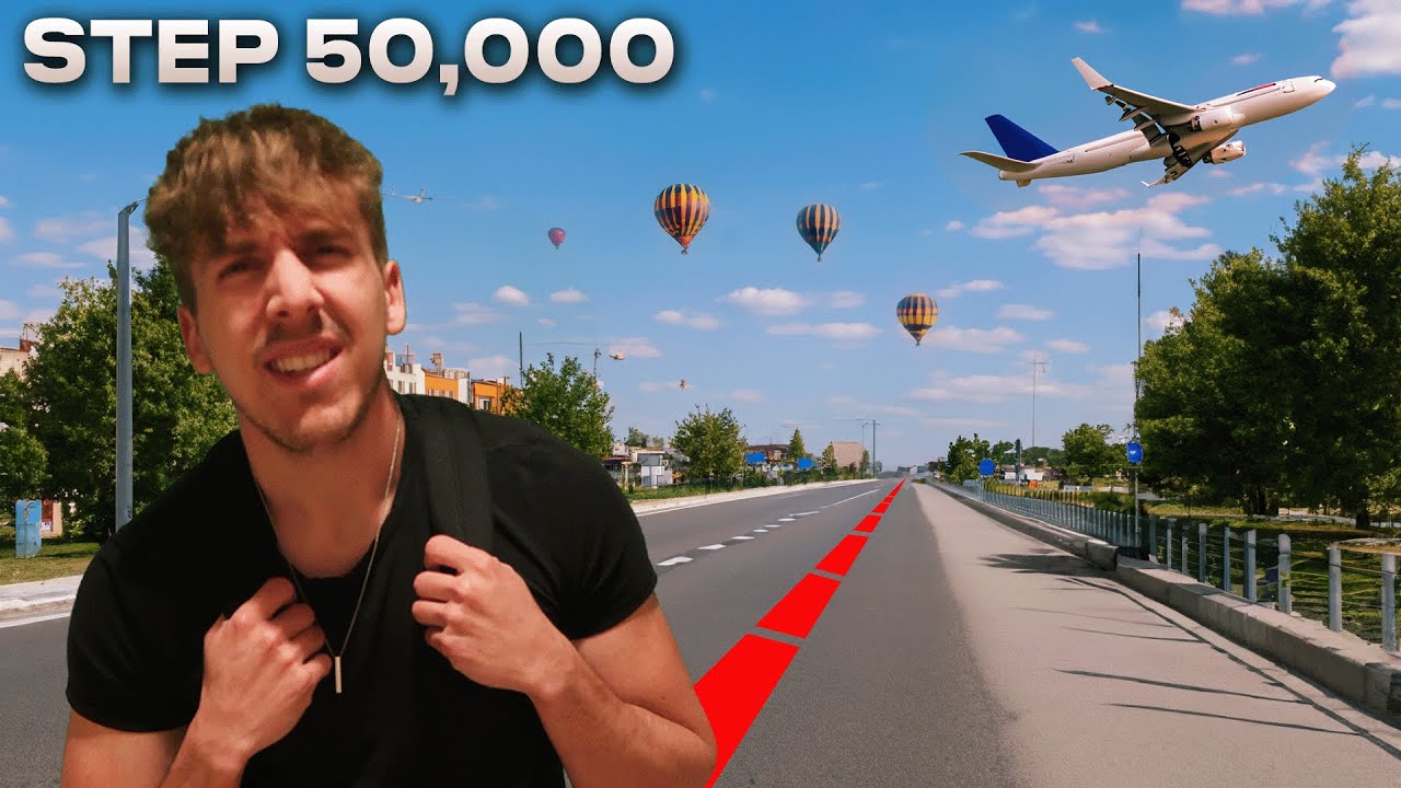 I Tried Walking 100,000 Steps In 24 Hours! (Challenge)