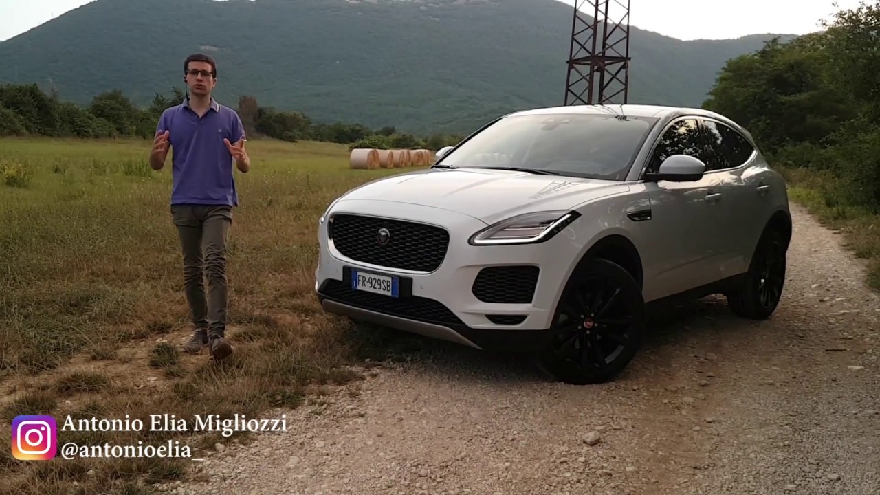 2018 Jaguar E-Pace AWD 2.0 180CV test drive, full tour