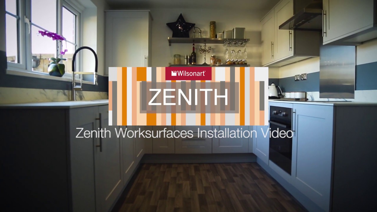 Wilsonart Zenith Installation Guide - How to Fit Compact Laminate Worktops