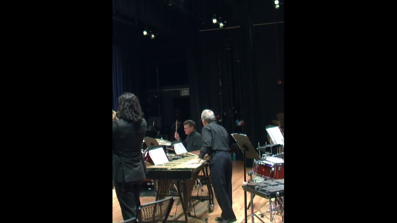 Bernstein's Prelude Fugue and Riffs mov 3 Percussion cam
