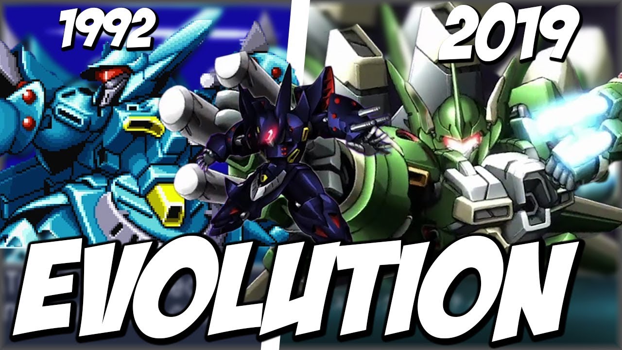 【スパロボ】ゲシュペンストシリーズ進化の軌跡 | Evolution of GESPENST (SRW) | 1992-2019