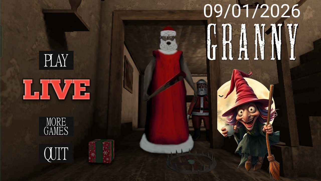 Granny  🦹 चुड़ैल full gameplay live 😈😈🦹🦹🦹🦹