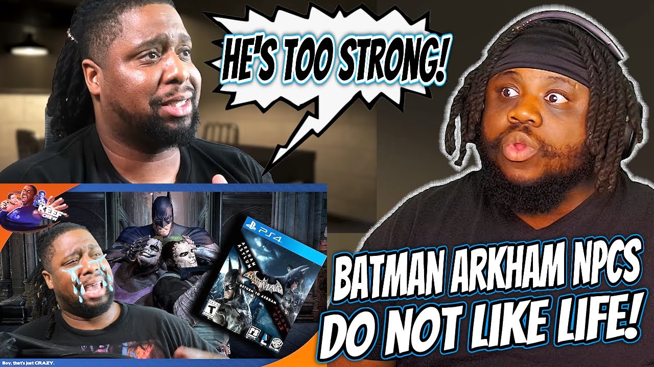 Mightykeef: КАК NPC БЭТМЕНА КАЖУТСЯ В ИГРАХ BATMAN ARKHAM! | Реакция Dairu