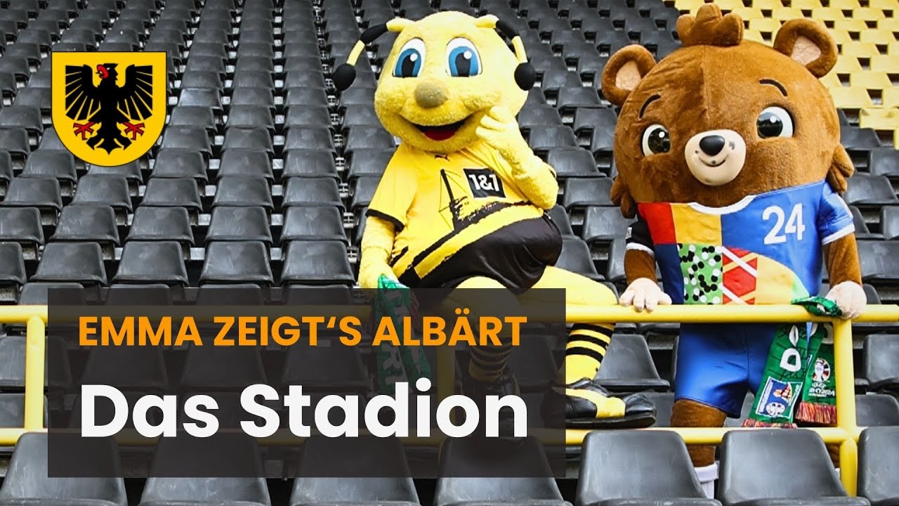 Emma zeigt's Albärt: Das Stadion 🏟
