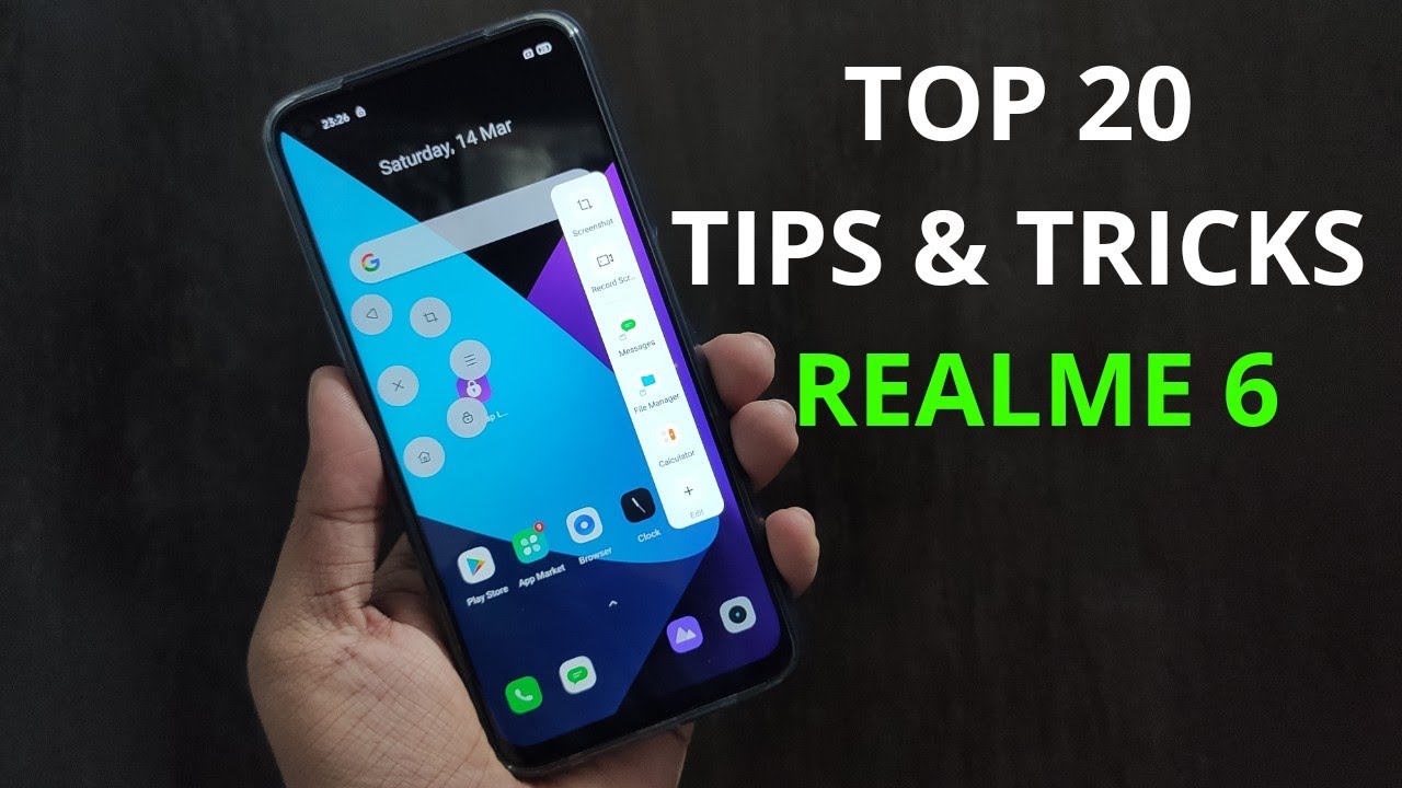 Realme 6 : Top 20 Tips & Tricks