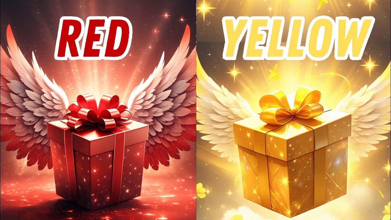 WYBIERZ SW&Oacute;J PREZENT🎁🥵😭|| WYZWANIE 2 PUDEŁEK Z PREZENTAMI| CZERWONY KONTRA Ż&Oacute;ŁTY❤💛#wybierzsw&oacute;jpre...