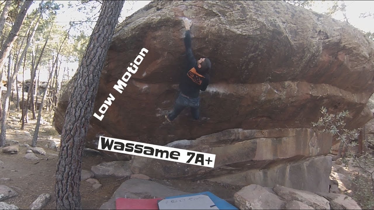 WASSAME 7B (V8) Extended Low Motion Version | Albarracín Bouldering