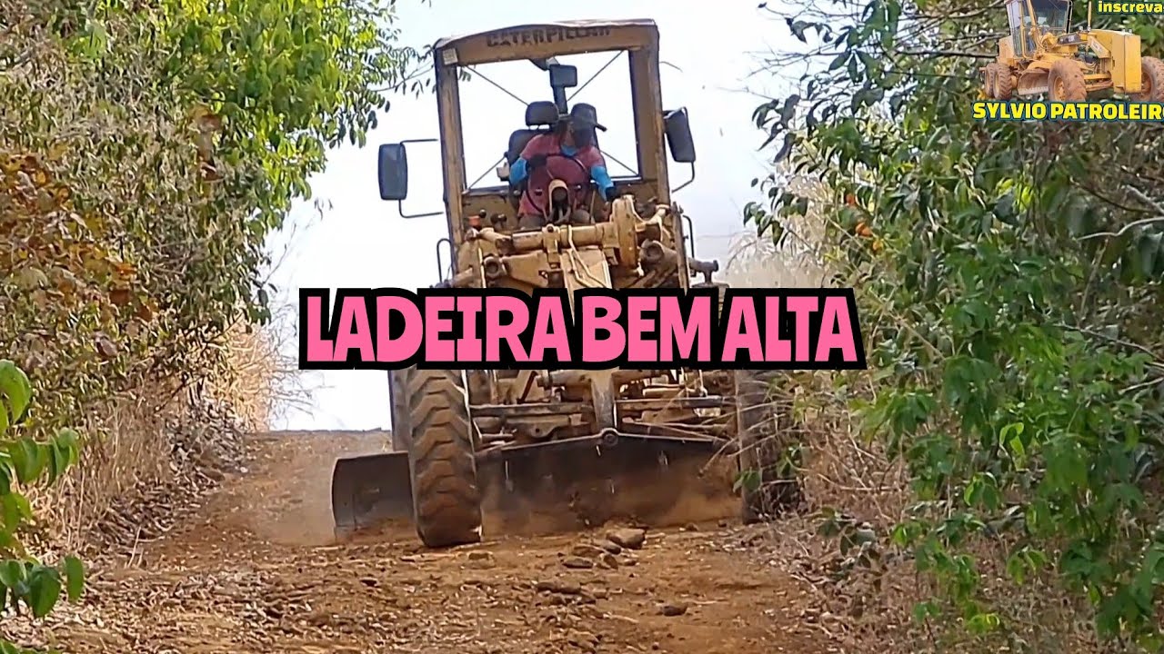 CATERPILLAR 120b NA ZONA RURAL/Motoniveladora caterpillar grader niveleuse motoconformadora patrola