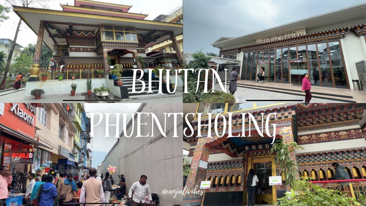 Zangto Pelri Lhakhang | Phuentsholing | Bhutan Vlog | Part I | AnjaliVibes |