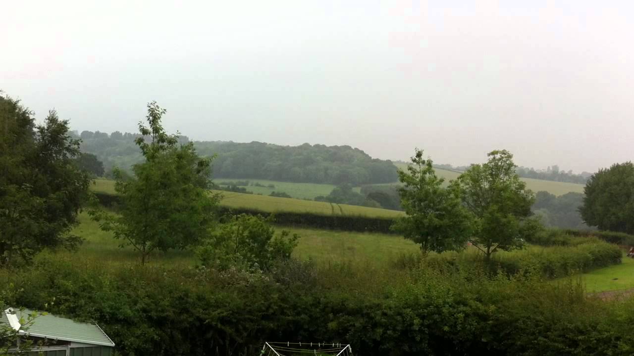 Thunder storm over Lamberhurst, Kent - 28-Jun-11