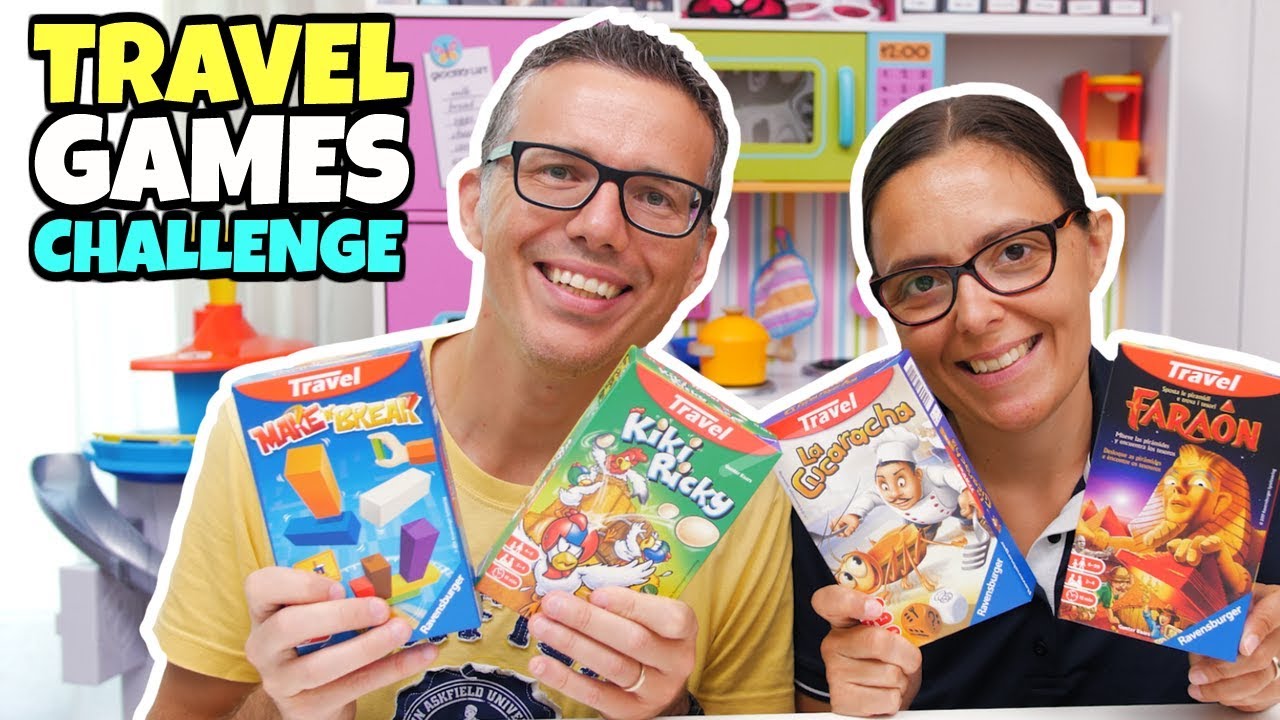 TRAVEL GAMES CHALLENGE: Sfida a 4 Giochi da Viaggio