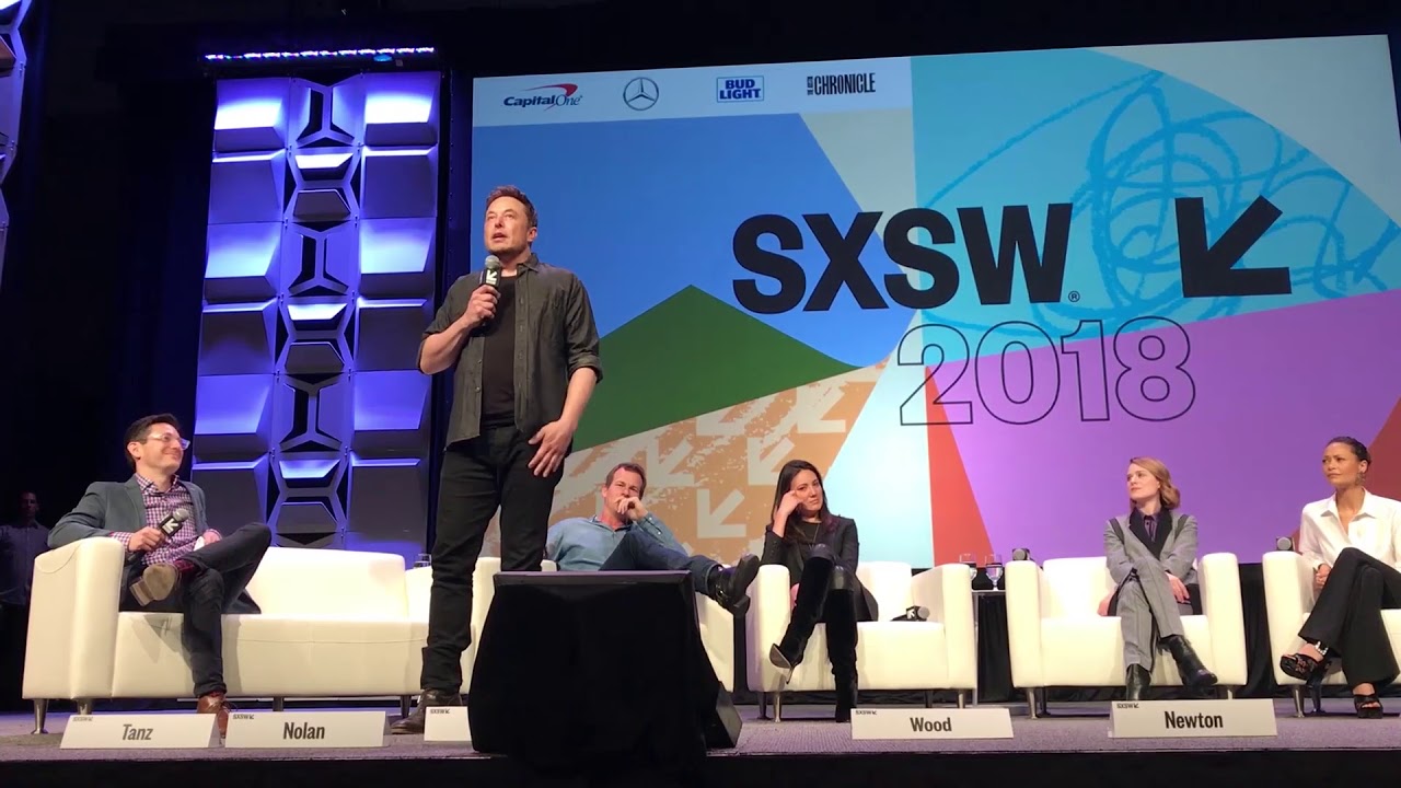 Elon Musk no SXSW 2018