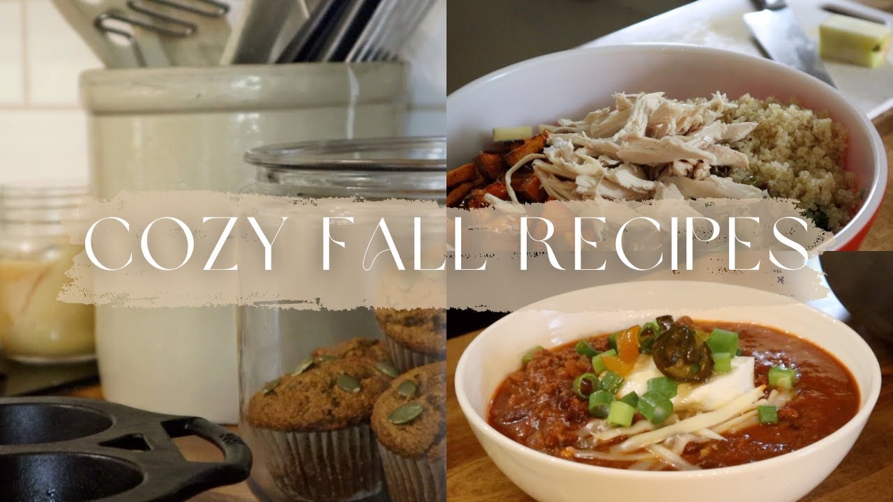 3 Fall Inspired Recipes from my Homestead Kitchen