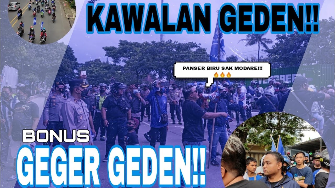 PANAS‼️  RIBUAN  PANSER BIRU KAWAL PSIS DARI MESS SAMPAI DIPERBATASAN (Panas Negoisasi sama aparat)