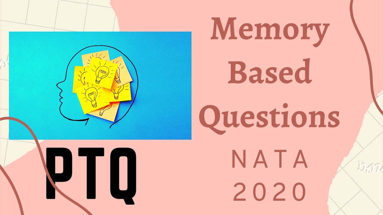 Preferential Type Questions | Memory Based Questions | NATA 2020 preparation
