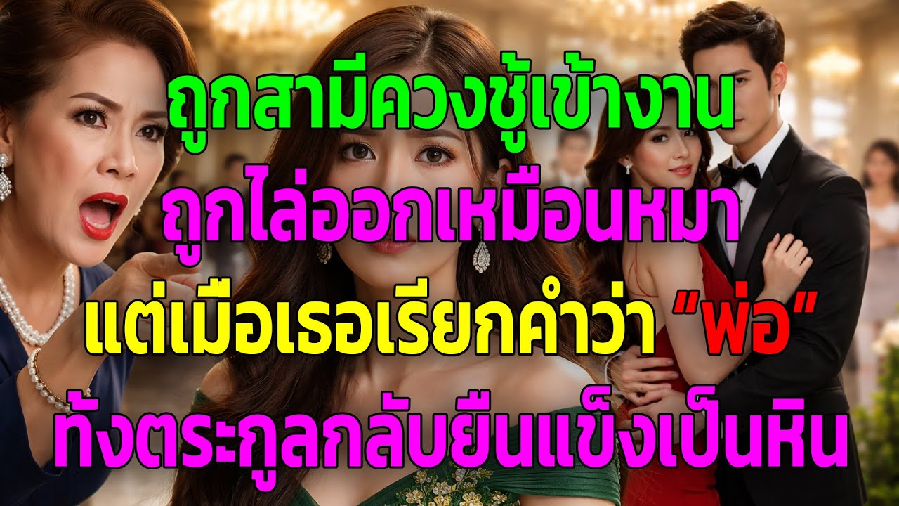 ถูกสามีควงชู้เข้างาน ถูกไล่ออกเหมือนหมา แต่เมื่อเธอเรียกคำว่า “พ่อ” ทั้งตระกูลกลับยืนแข็งเป็นหิน